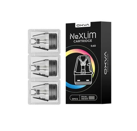 OXVA NeXlim Replacement Pod Cartridges – 3-Pack (Top Fill)