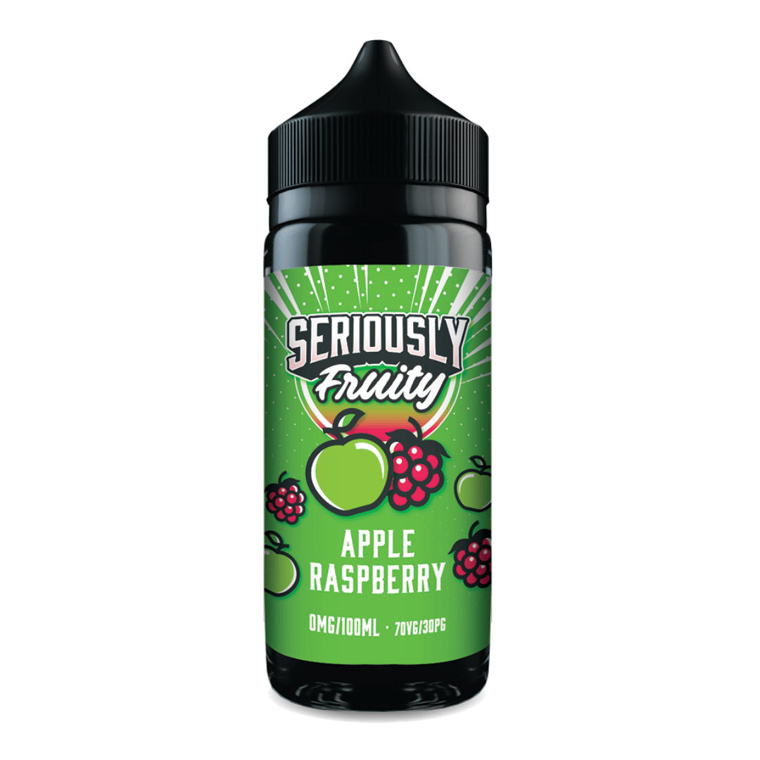 Seriously Fruity Apple Raspberry Shortfill E-Liquid by Doozy Vape - 100ml 70/30 0mg