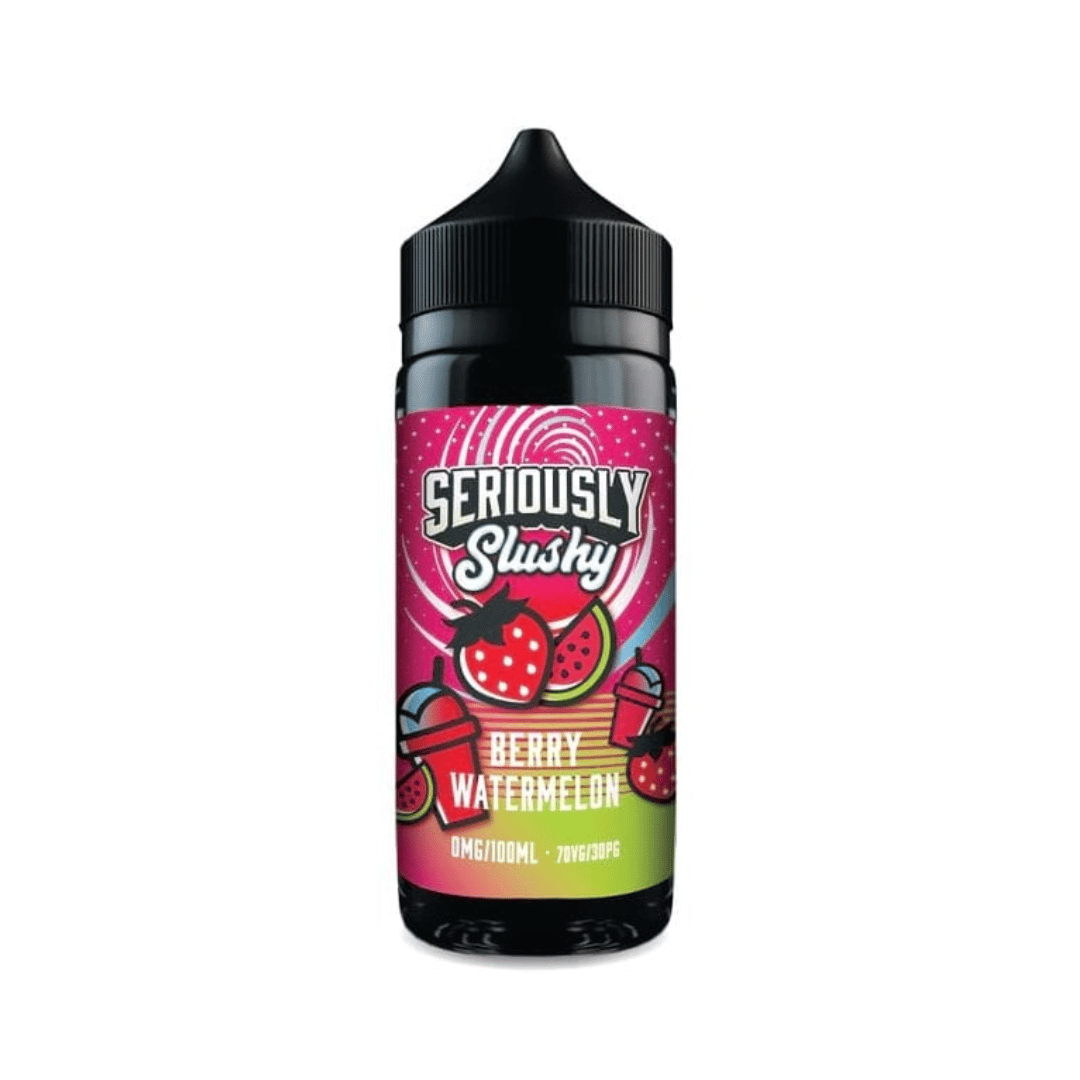 Seriously Slushy Berry Watermelon Shortfill E‑Liquid by Doozy Vape – 100ml 70/30 0mg