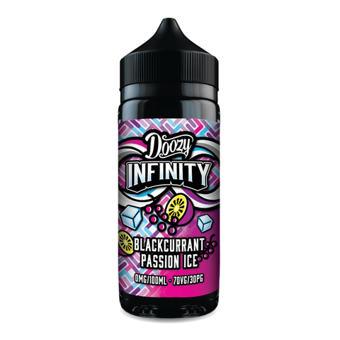 Doozy Infinity - Blackcurrant Passion Ice (70/30 High VG Shortfill)