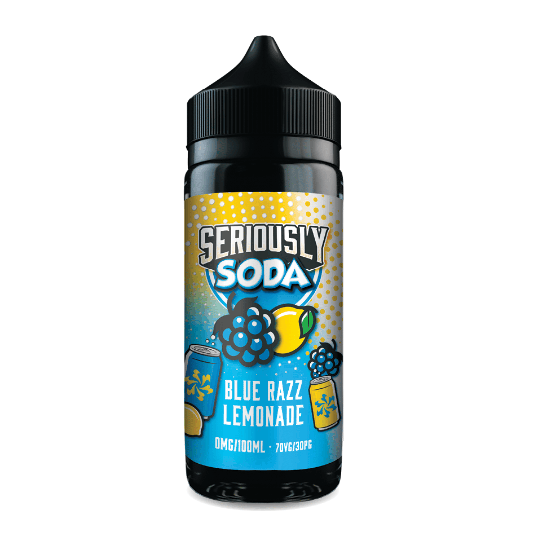 Doozy Seriously Soda - Blue Razz Lemonade 100ml Shortfill (0mg)