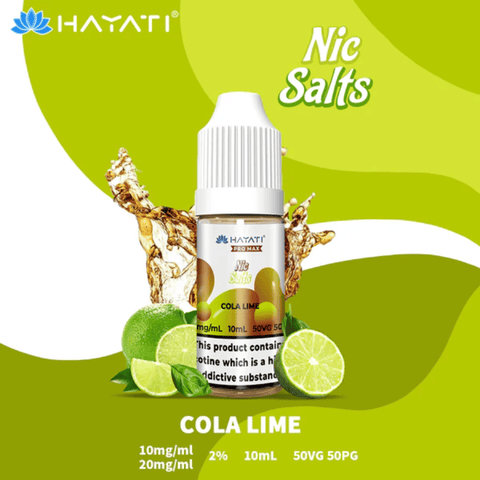 Hayati Pro Max Cola Lime Nic Salt | 10mg & 20mg | 10ml E-Liquid