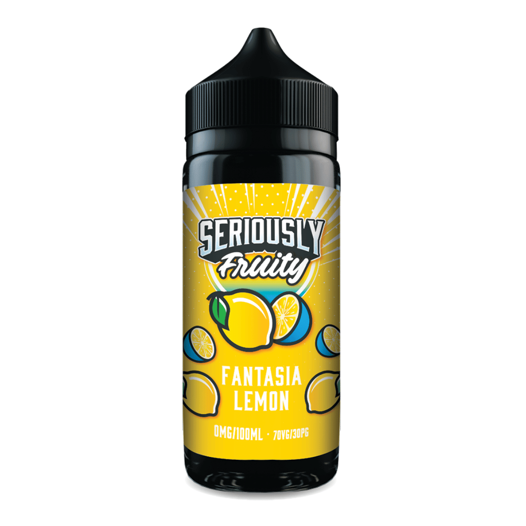 Seriously Fruity Fantasia Lemon Shortfill E-Liquid by Doozy Vape - 100ml 70/30 0mg