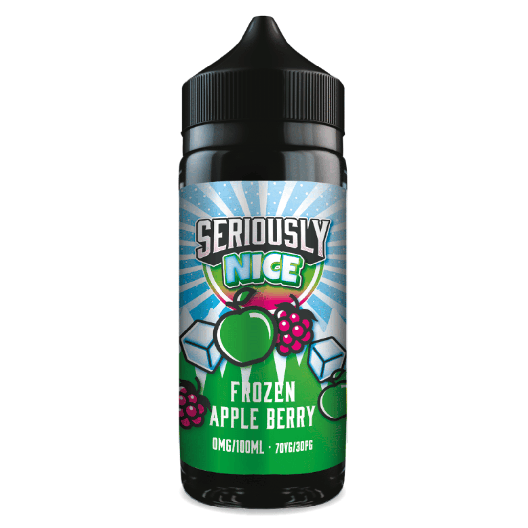 Seriously Nice Frozen Apple Berry Shortfill E‑Liquid by Doozy Vape – 100ml 70/30 0mg