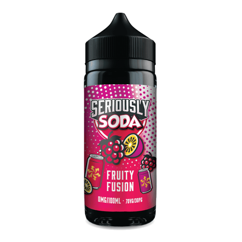 Doozy Seriously Soda - Fruity Fusion 100ml Shortfill (0mg)