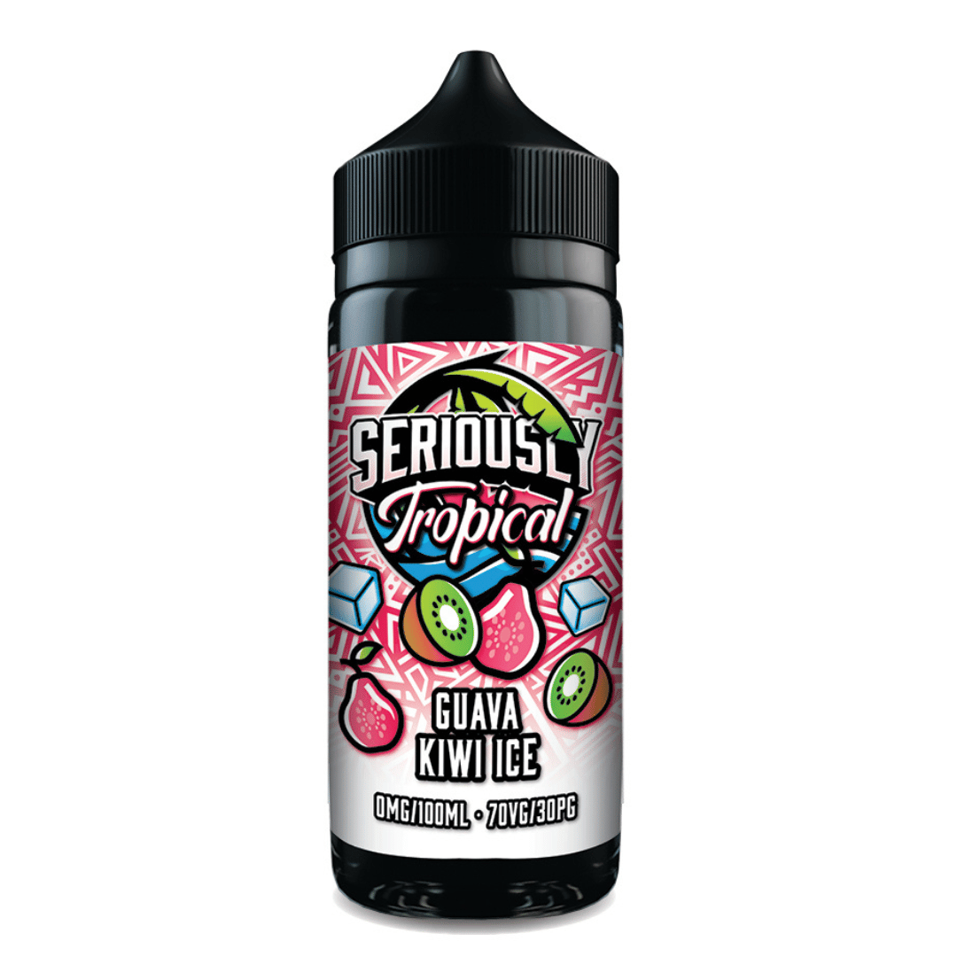 Doozy Seriously Tropical - Guava Kiwi Ice 100ml Shortfill (0mg)