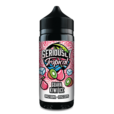 Doozy Seriously Tropical - Guava Kiwi Ice 100ml Shortfill (0mg)