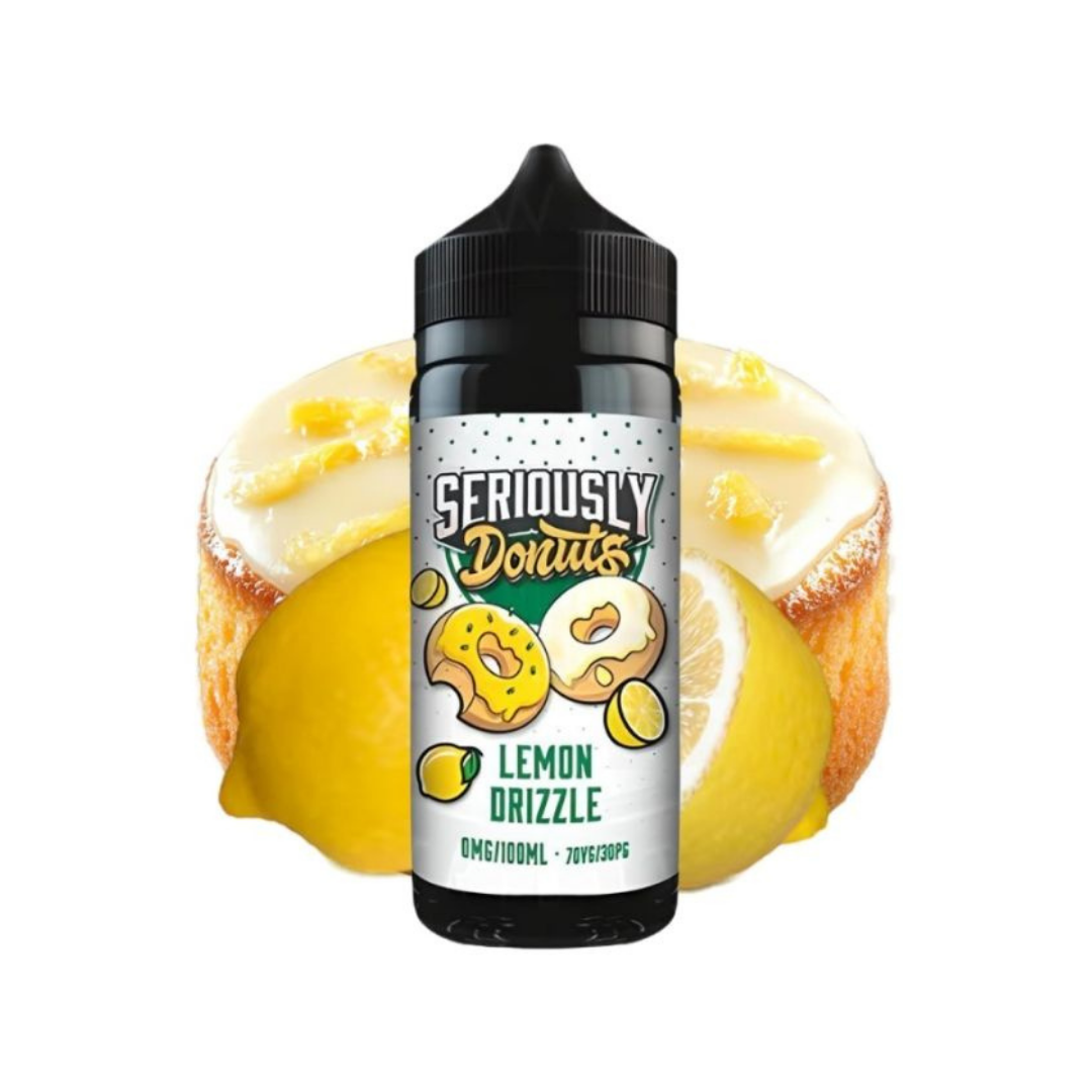 Seriously Donuts Lemon Drizzle  Shortfill E-Liquid by Seriously Donuts (Doozy Vape) - 100ml