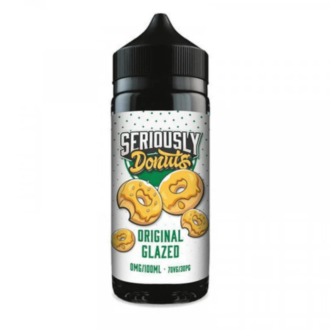 Seriously Donuts Original Glazed Shortfill E-Liquid by Doozy Vape - 100ml 70/30 0mg