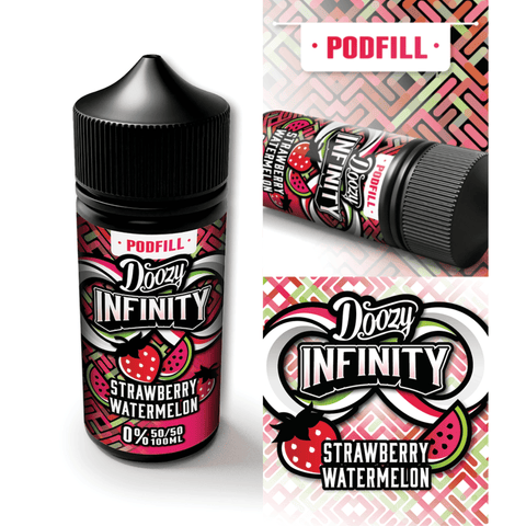 Doozy Infinity Pod Fill - Strawberry Watermelon (50/50 Shortfill)