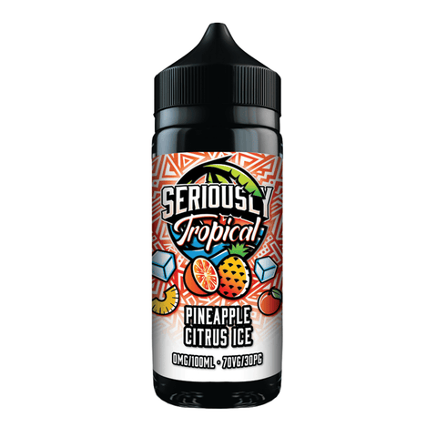 Doozy Seriously Tropical - Pineapple Citrus Ice 100ml Shortfill (0mg)
