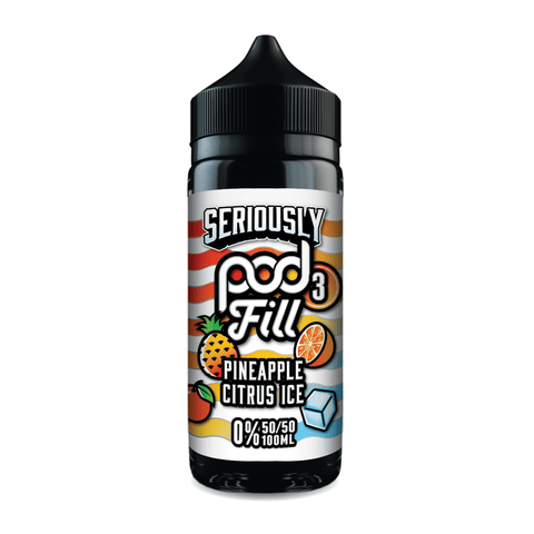 Seriously Pod Fill 3 Purple Slush Shortfill E‑Liquid by Doozy Vape – 100ml 50/50 0mg