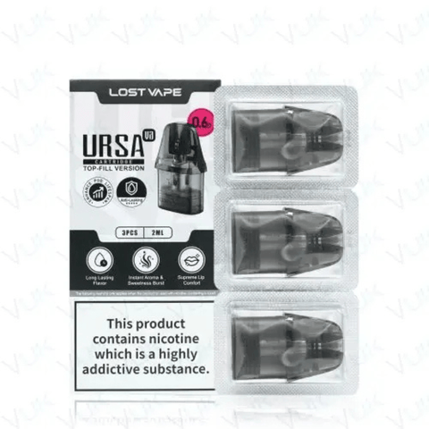 Lost Vape Ursa V3 Pod Cartridge for Ursa (3pcs/pack)