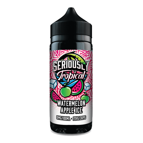 Doozy Seriously Tropical - Watermelon Apple Ice 100ml Shortfill (0mg)