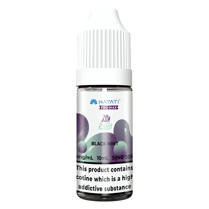 Hayati  Black Mint Nic Salt Premium E-liquid 10ml