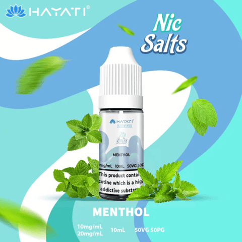 Hayati Pro Max Menthol Nic Salt E-Liquid (10ml)